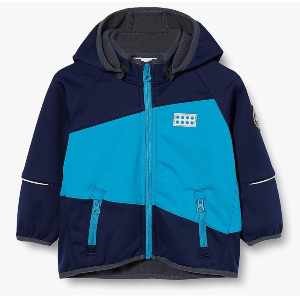 Kids Lego wear lightweight tech coat 5t Wear Jacket Windproof Detachable Hood